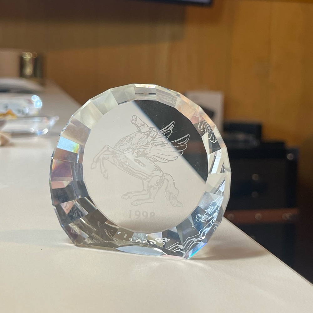 Swarovski The Pegasus Paperweight vintage 1998